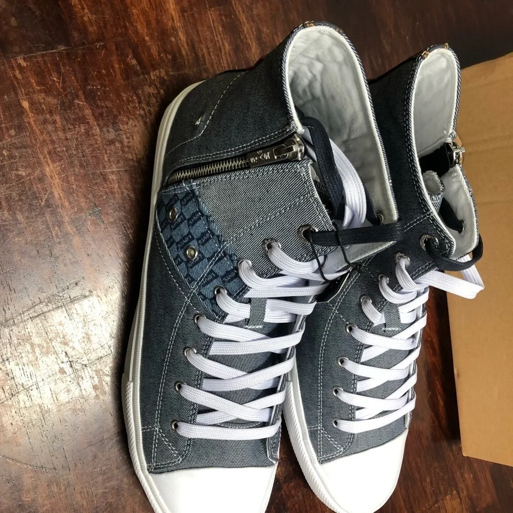 Sz 13 Men's Zip Ex Hi Mid Mngrn Sneaker.